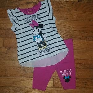 Baby girls minnie outfit